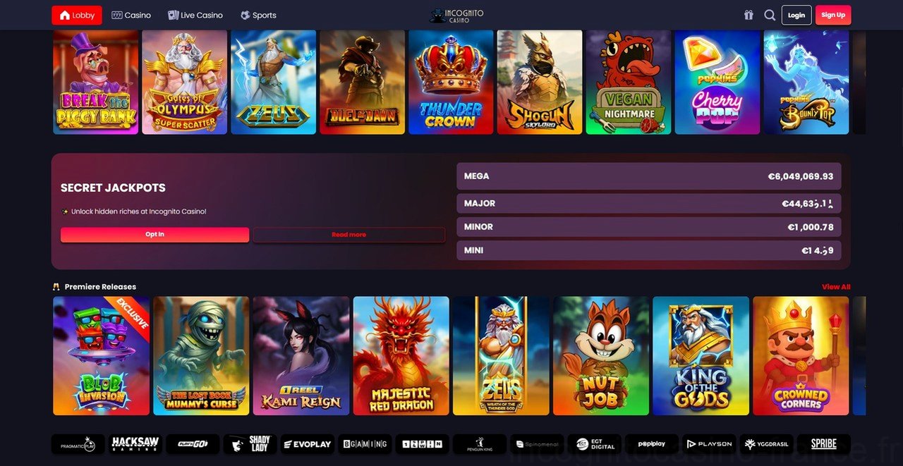 Incognito Casino Casino